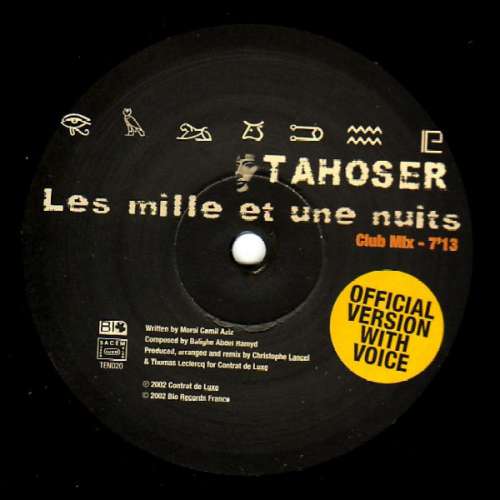 Tahoser - Les Mille Et Une Nuits / Dunes Vibe (12 12" Vinyl Schallplatte - 52472 - Zdjęcie 1 z 1