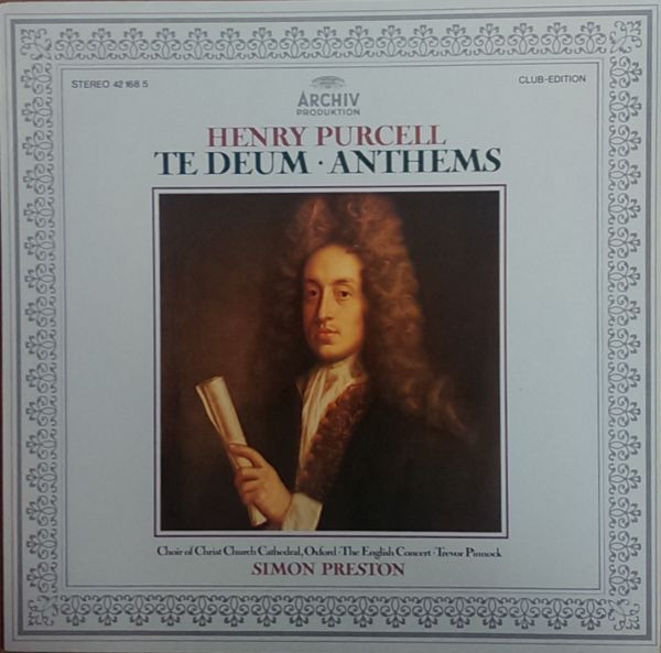 Henry Purcell, Choir Of Christ Church Cathedra LP Club Vinyl Scha - Picture 1 of 1