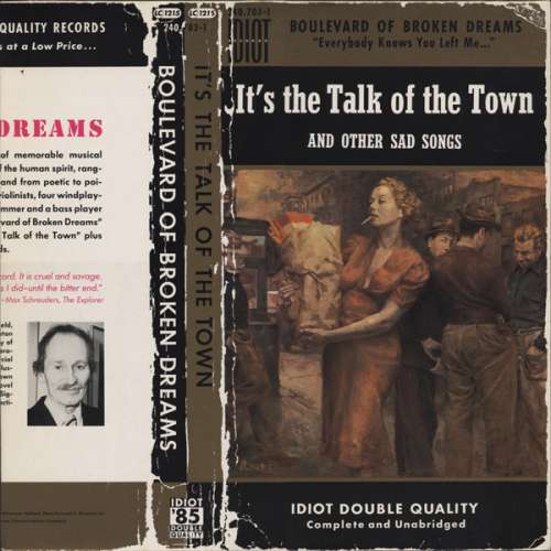 Cover Boulevard Of Broken Dreams* - It's The Talk Of The Town (And Other Sad Songs) (LP, Album) Schallplatten Ankauf