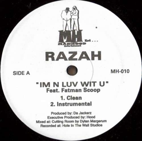 Cover Razah (2) - I'm N Luv Wit U (12) Schallplatten Ankauf