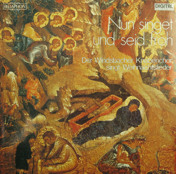 Cover Windsbacher Knabenchor - Nun Singet Und Seid Froh (Der Windsbacher Knabenchor Singt Weihnachtslieder) (LP) Schallplatten Ankauf