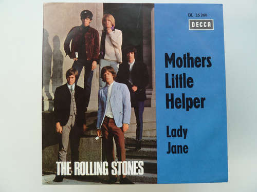 Cover The Rolling Stones - Mothers Little Helper / Lady Jane (7, Single, Mono, St) Schallplatten Ankauf