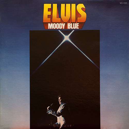 Cover Elvis Presley - Moody Blue (LP, Album, Blu) Schallplatten Ankauf