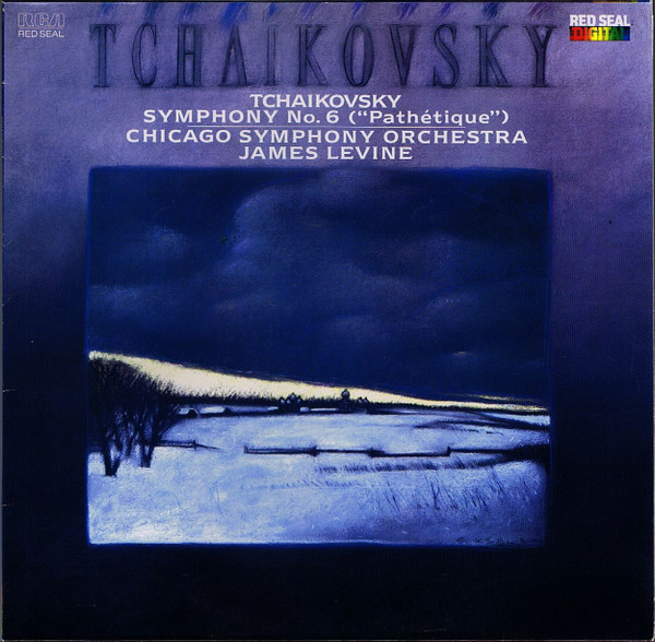 Cover Tchaikovsky* - Chicago Symphony Orchestra, James Levine (2) - Symphony No. 6 (Pathétique) (LP, Album) Schallplatten Ankauf