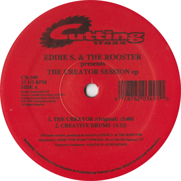 Cover Eddie S. & The Rooster - The Creator Session EP (12, EP, Spe) Schallplatten Ankauf