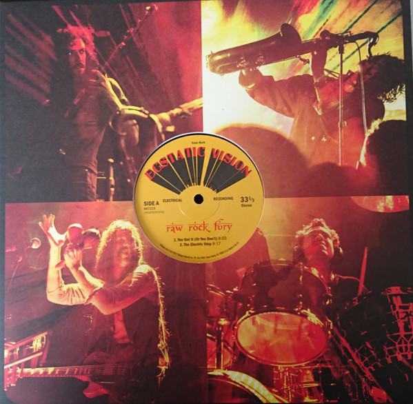 Cover Ecstatic Vision - Raw Rock Fury (LP, Album) Schallplatten Ankauf