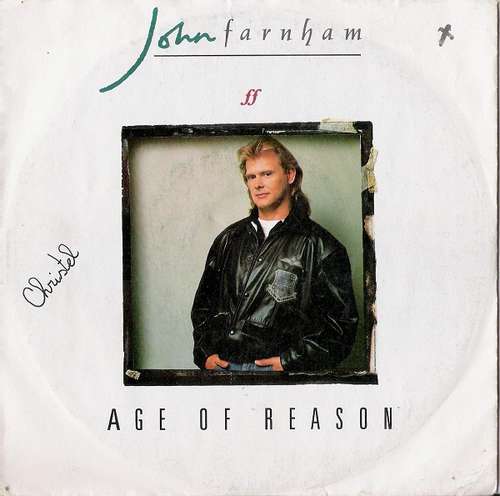 Cover John Farnham - Age Of Reason (7, Single) Schallplatten Ankauf