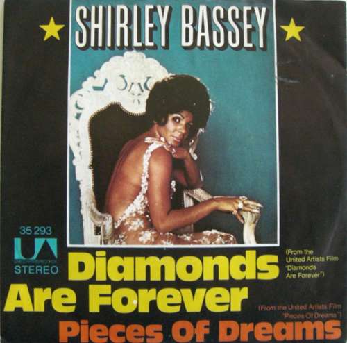 Cover Shirley Bassey - Diamonds Are Forever (7, Single) Schallplatten Ankauf