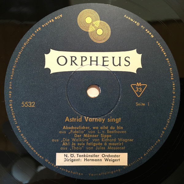 Bild Astrid Varnay - Astrid Varnay Singt (10, Album) Schallplatten Ankauf