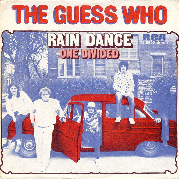 Cover The Guess Who - Rain Dance (7, Single) Schallplatten Ankauf