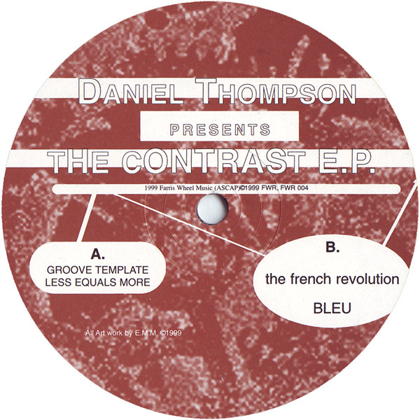 Cover Daniel Thompson - The Contrast E.P. (12, EP) Schallplatten Ankauf