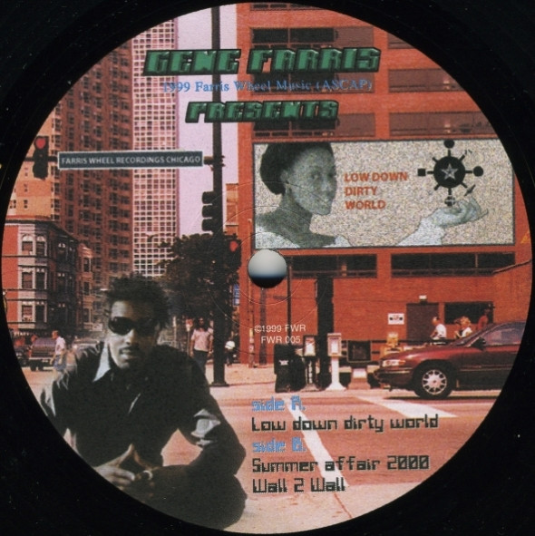Cover Gene Farris - Low Down Dirty World (12) Schallplatten Ankauf