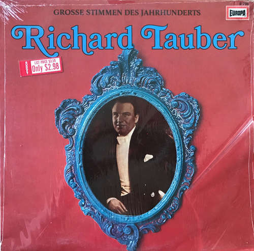 Cover Richard Tauber - Richard Tauber (LP, Comp) Schallplatten Ankauf