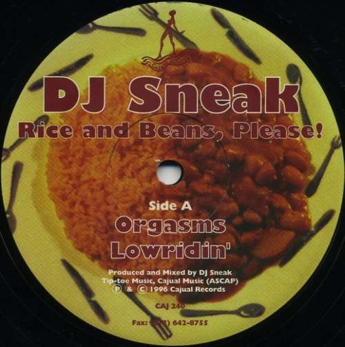 Cover DJ Sneak - Rice And Beans, Please! (2x12) Schallplatten Ankauf