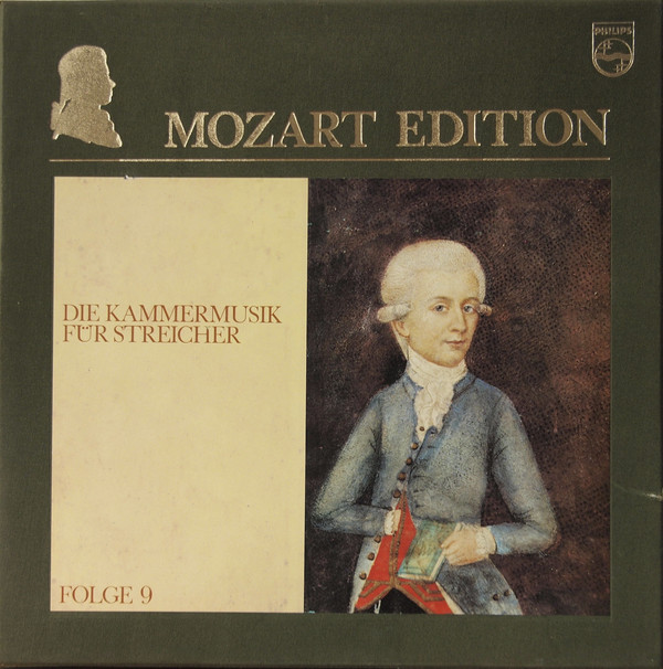 Cover Wolfgang Amadeus Mozart - Mozart Edition 9 ● Die Kammermusik Für Streicher (15xLP + Box, Comp) Schallplatten Ankauf