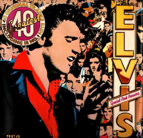 Cover Elvis Presley - Elvis's 40 Greatest (2xLP, Comp, Mono, Pin) Schallplatten Ankauf