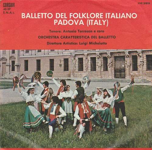 Cover Orchestra Caratteristica Del Balletto - Balletto Del Folklore Italiano Padova (Italy) (7, EP) Schallplatten Ankauf
