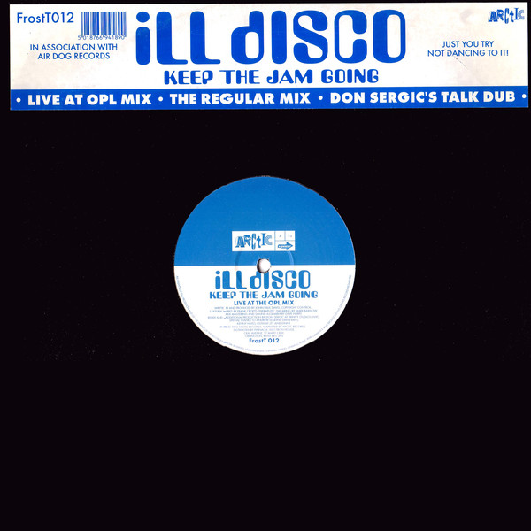 Cover Ill Disco - Keep The Jam Going (12) Schallplatten Ankauf