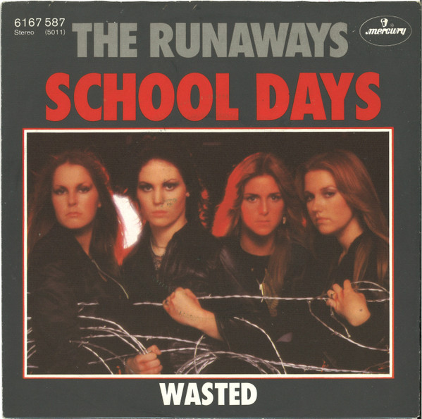 Cover The Runaways - School Days (7, Single) Schallplatten Ankauf