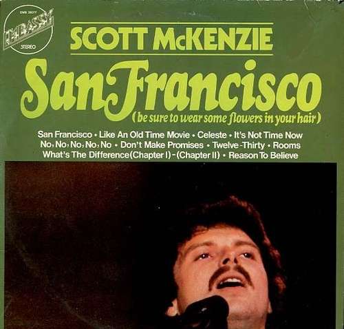 Cover Scott McKenzie - San Francisco (Be Sure To Wear Some Flowers In Your Hair) (LP, Album, RE, Blu) Schallplatten Ankauf