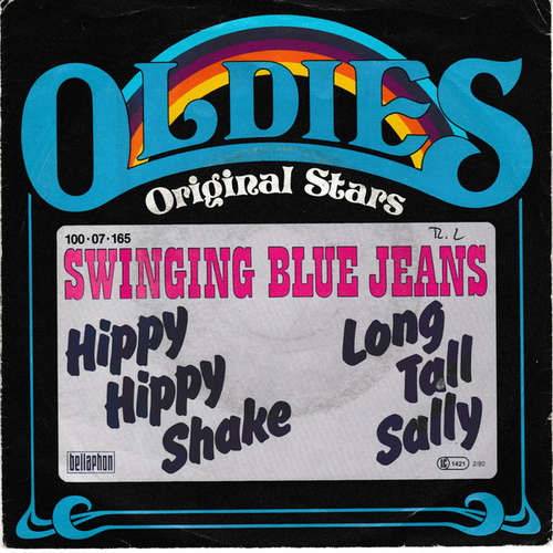 Cover The Swinging Blue Jeans - Hippy Hippy Shake / Long Tall Sally (7, Single) Schallplatten Ankauf