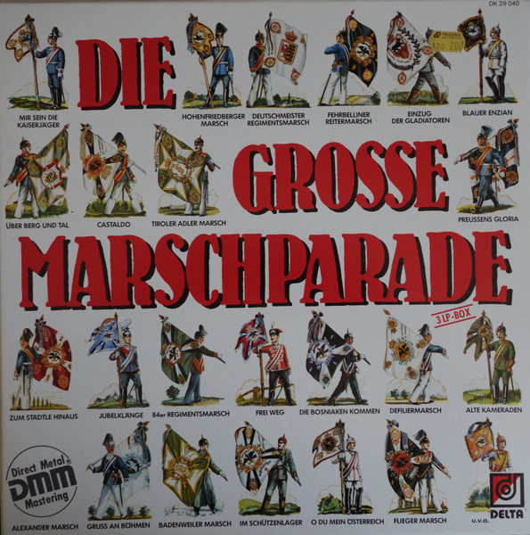 Bild Various - Die Grosse Marschparade (3xLP, DMM) Schallplatten Ankauf