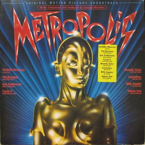 Cover Various - Metropolis (Original Motion Picture Soundtrack) (LP, Album, Gat) Schallplatten Ankauf