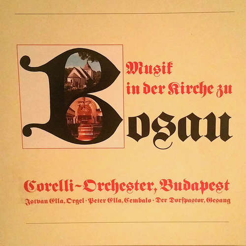 Cover Istvan Ella*, Peter Ella*, Matthias Hartenstein, Das Corelli-Orchester* - Musik in der Kirche zu Bosau (2xLP) Schallplatten Ankauf