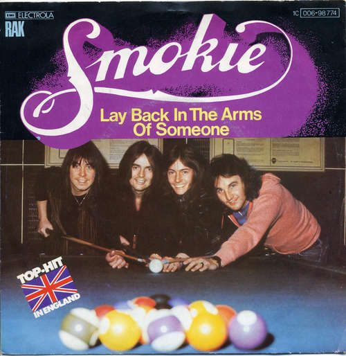 Cover Smokie - Lay Back In The Arms Of Someone (7, Single, EMI) Schallplatten Ankauf