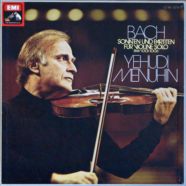 Cover Johann Sebastian Bach, Yehudi Menuhin - Sonaten Und Partiten Für Violine Solo BWV 1001-1006 (3xLP) Schallplatten Ankauf