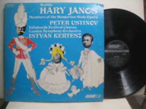 Cover Peter Ustinov, Zoltán Kodály, István Kertész - Hary Janos: A comic opera (LP) Schallplatten Ankauf