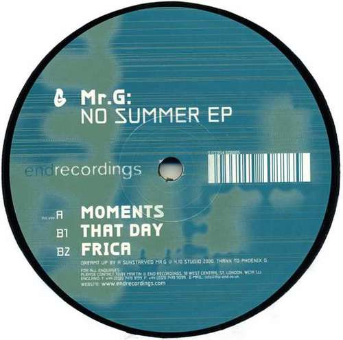 Cover Mr.G* - No Summer EP (12, EP) Schallplatten Ankauf