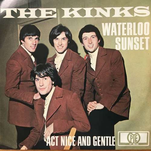 Cover The Kinks - Waterloo Sunset (7, Single, Mono, Promo) Schallplatten Ankauf