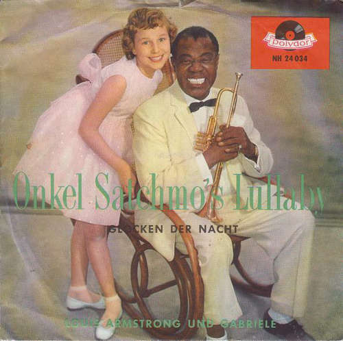 Cover Louis Armstrong Und Gabriele - Onkel Satchmo's Lullaby (7, Single) Schallplatten Ankauf