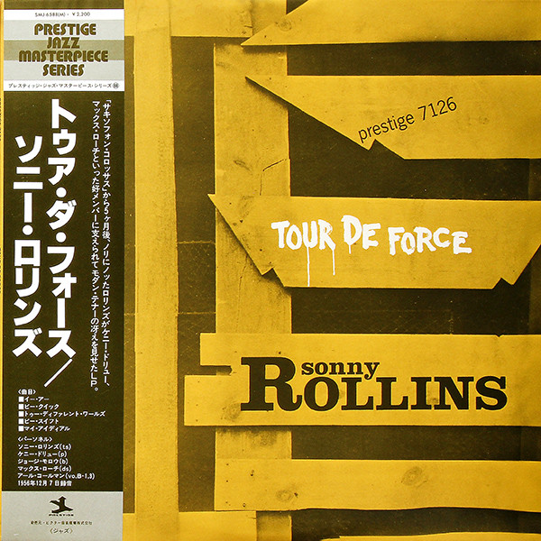 Cover Sonny Rollins - Tour De Force (LP, Album, RE, Mon) Schallplatten Ankauf