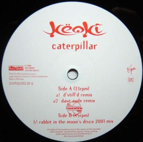 Cover Këoki* - Caterpillar (2x12) Schallplatten Ankauf