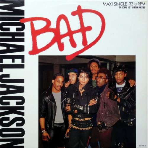 Cover Michael Jackson - Bad (12, Maxi) Schallplatten Ankauf