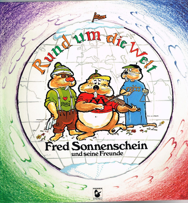 Cover Fred Sonnenschein und seine Freunde - Rund Um Die Welt (LP, Album) Schallplatten Ankauf