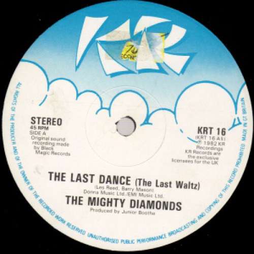 Cover The Mighty Diamonds - The Last Dance (The Last Waltz) (12) Schallplatten Ankauf