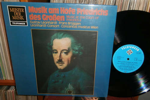 Cover Leonhardt-Consort, Gustav Leonhardt - Musik am Hofe Friedrichs des Großen (LP, Album, RE) Schallplatten Ankauf