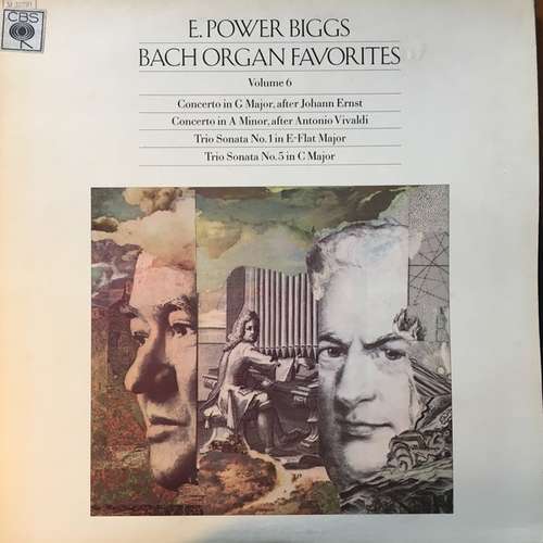 Cover E. Power Biggs, Bach* - Bach Organ Favorites, Volume 6 (LP, Album) Schallplatten Ankauf
