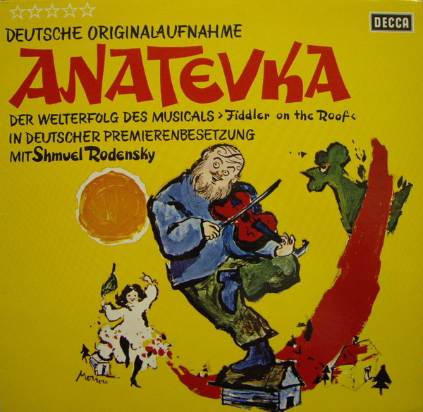 Cover Shmuel Rodensky - Anatevka - Deutsche Originalaufnahme (LP, RE) Schallplatten Ankauf