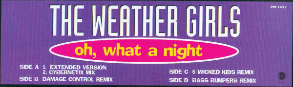 Bild The Weather Girls - Oh, What A Night (2x12) Schallplatten Ankauf