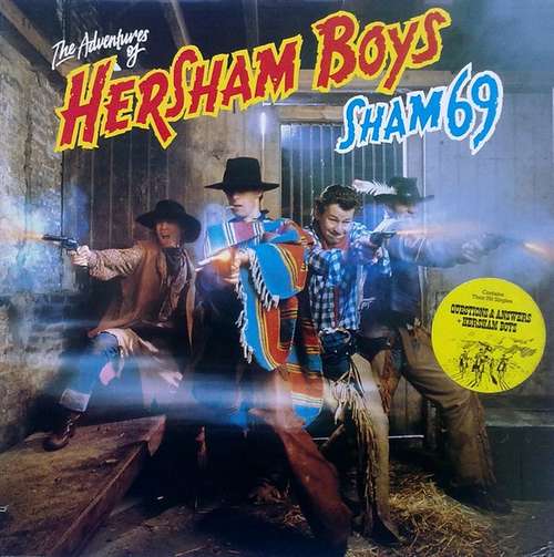 Cover Sham 69 - The Adventures Of Hersham Boys (LP, Album, Gat) Schallplatten Ankauf