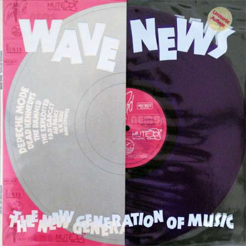 Cover Various - Wave News -  The New Generation Of Music (LP, Comp, Ltd, Vio) Schallplatten Ankauf
