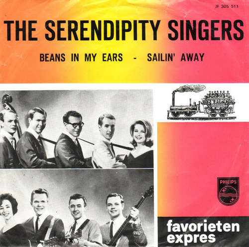 Cover The Serendipity Singers - Beans In My Ears / Sailin' Away (7, Single, Red) Schallplatten Ankauf