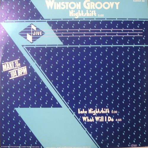 Cover Winston Groovy - Nightshift (12, Maxi, Red) Schallplatten Ankauf