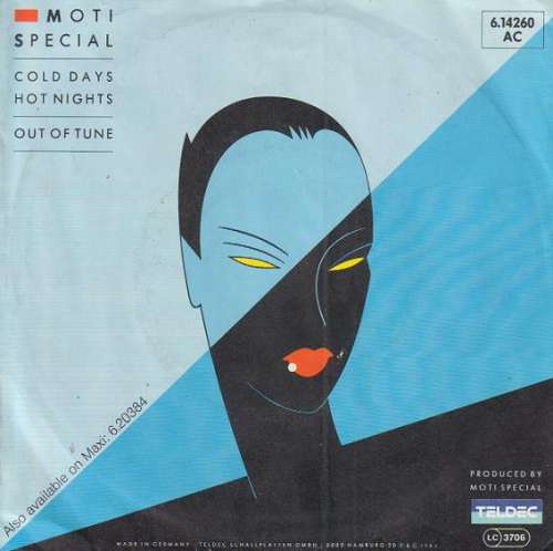 Cover Moti Special - Cold Days Hot Nights / Out Of Tune (7, Single) Schallplatten Ankauf