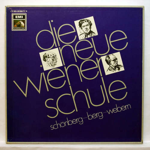 Cover Schönberg* - Berg* - Webern* - Die Neue Wiener Schule (4xLP + Box) Schallplatten Ankauf