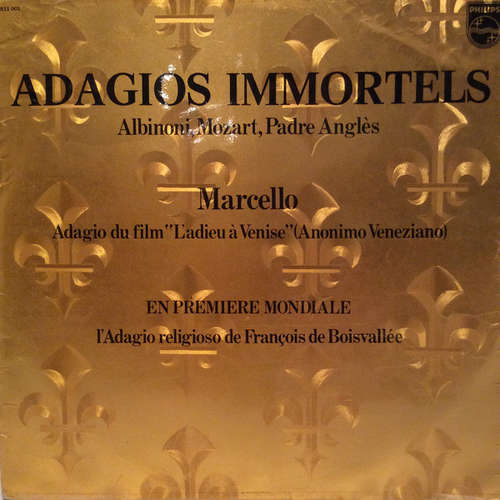 Cover Albinoni*, Mozart*, Padre Anglès*, Marcello*, François de Boisvallée - Adagios Immortels (LP, Comp) Schallplatten Ankauf